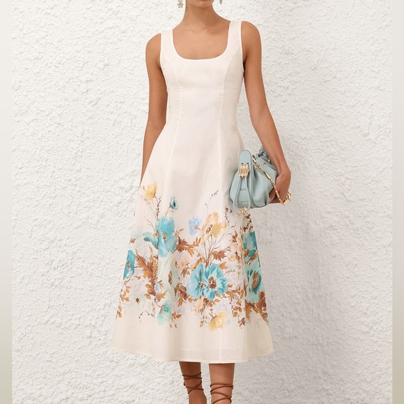 Zimmermann- SCARBOROUGH MIDI DRESS